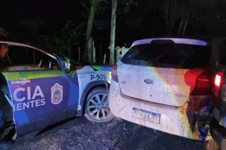 Como en una película policial persiguieron en Corrientes a dos estafadores hasta atraparlos